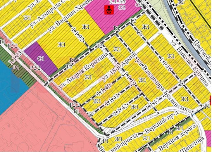 Земельный участок Андрея Корытина ул.