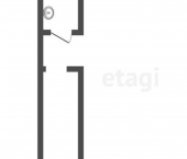 2-комн, 41кв м, этаж 1/12 ул Ленина, 183