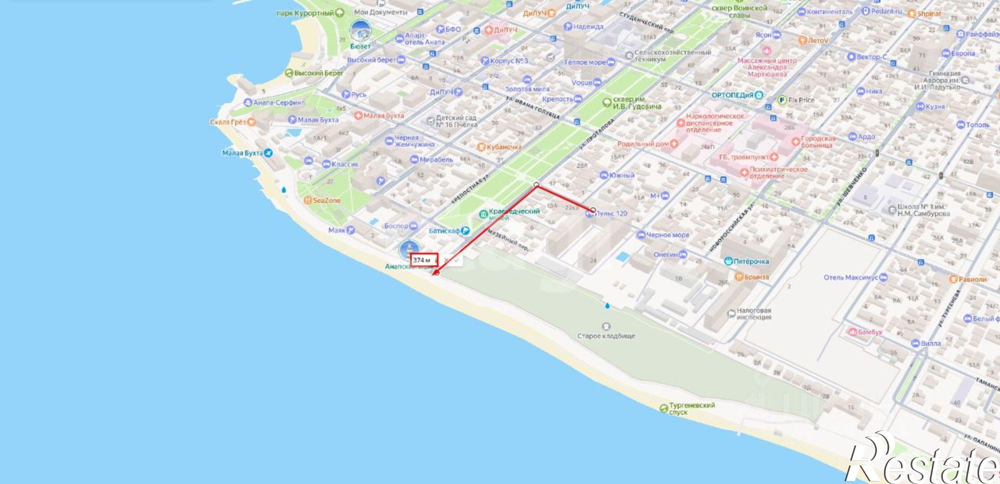 Купить торговое помещение за 2 793 040 рублей на ул Таманская, 24