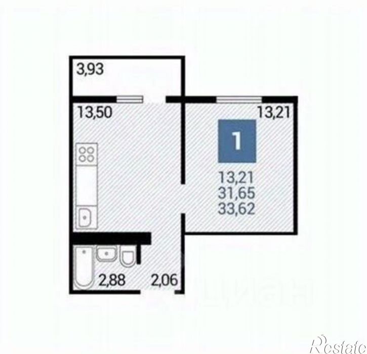 1-комн квартира ул Ленина, 233,  д. 233