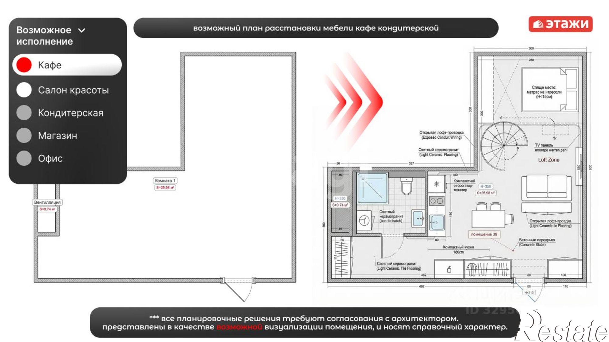Купить торговое помещение за 6 380 000 рублей на ул Парковая, 79 2