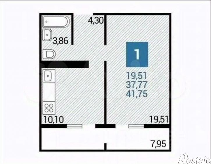 1-комн квартира ул Ленина, 231,  д. 231