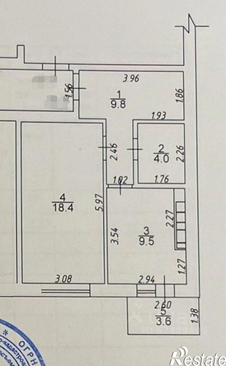 2-комн квартира Парковая улица, 91 к2,  д. 91 к2