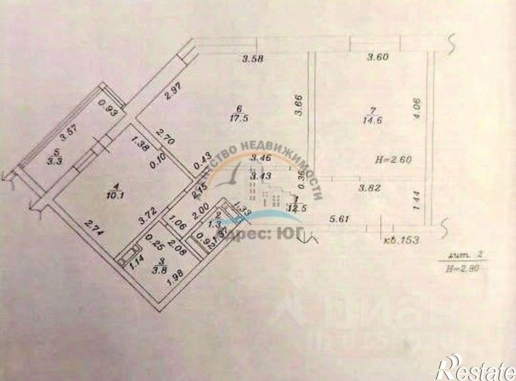 2-комн квартира ул Крылова, 10,  д. 10
