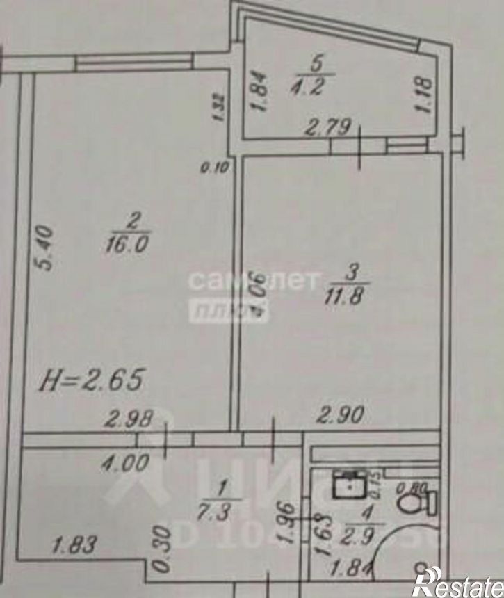 1-комн квартира Парковая улица, 60 к2,  д. 60 к2