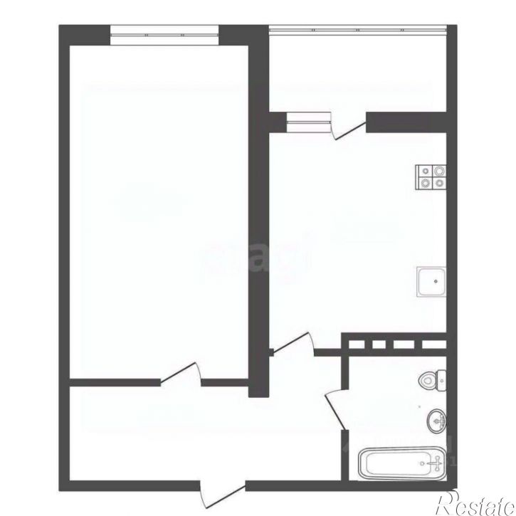1-комн квартира Владимирская улица, 55В к2,  д. 55В к2