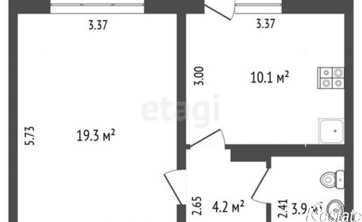 1-комн квартира Супсехское шоссе, 26 к4,  д. 26 к4