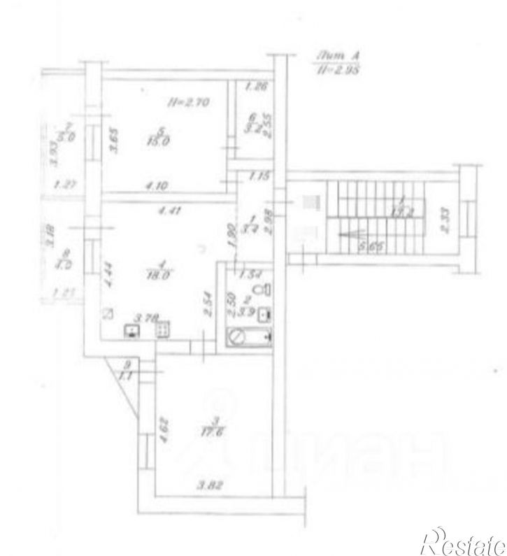 2-комн квартира ул Мирная, 1,  д. 1