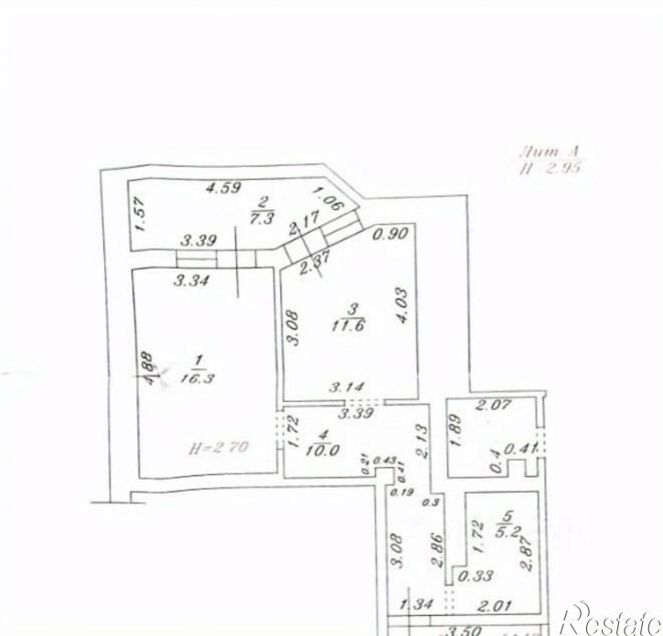 1-комн квартира Спортивная улица, 37А,  д. 37А