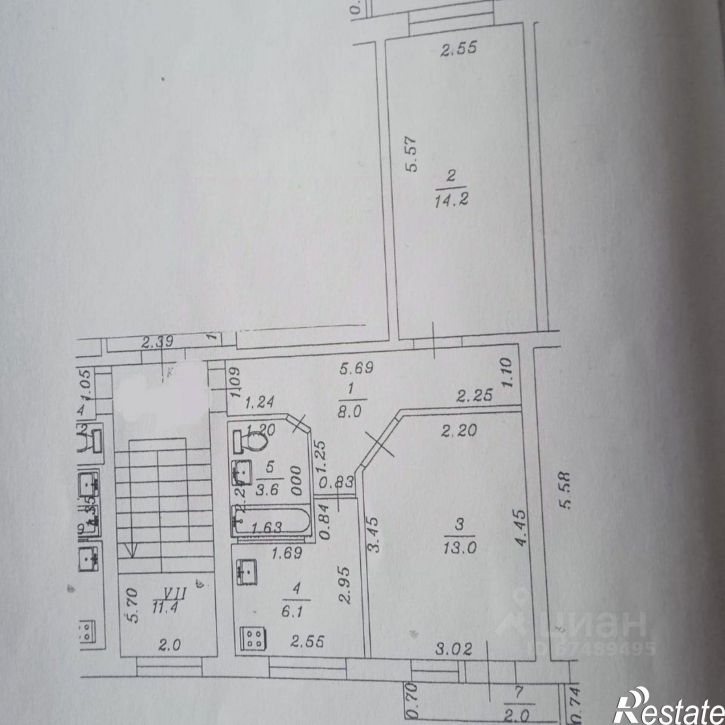 2-комн квартира ул Крымская, 216,  д. 216
