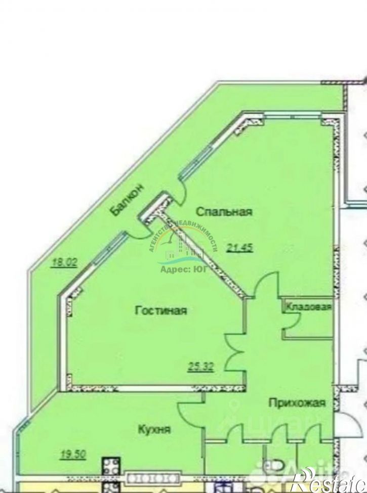 2-комн квартира Промышленная улица, 6/1,  д. 6/1