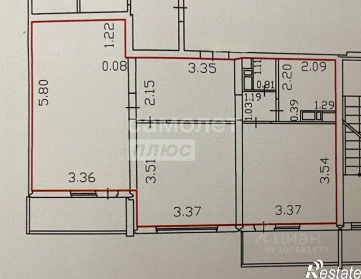 2-комн квартира Супсехское шоссе, 26 к9,  д. 26 к9