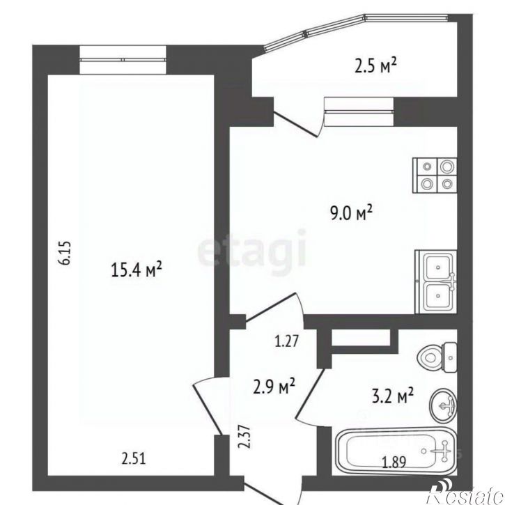 1-комн квартира Межсанаторный проезд, 20 лит4,  д. 20 лит4