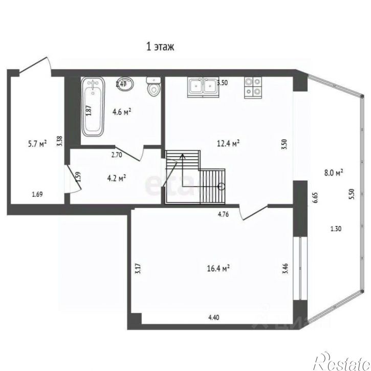 3-комн квартира ул Первомайская, 22,  д. 22