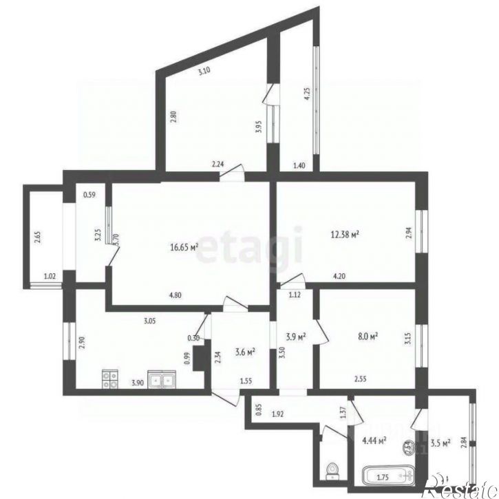 4-комн квартира ул Ленина, 143,  д. 143