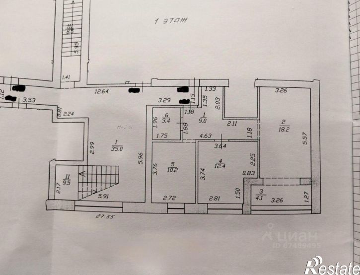 2-комн квартира Алексеевский переулок, 24,  д. 24