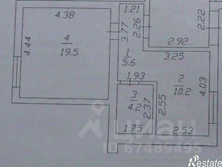 1-комн квартира улица Тургенева, 29,  д. 29