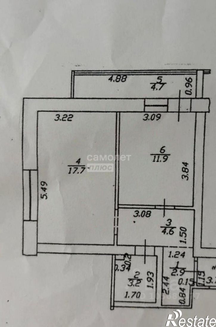 1-комн квартира Алексеевский переулок, 24,  д. 24