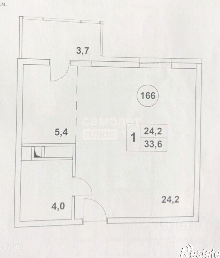 1-комн квартира ул Мирная, 29 6,  д. 29 6,  к. 6