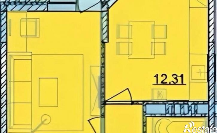 1-комн квартира ул Поликарпова, 2 8,  д. 2 8,  к. 8