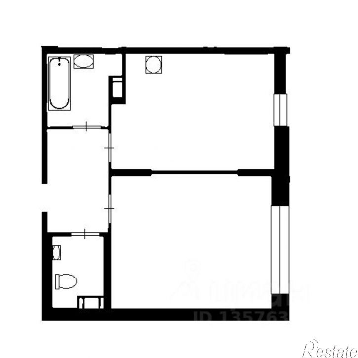 2-комн квартира улица Ленина, 68А,  д. 68А