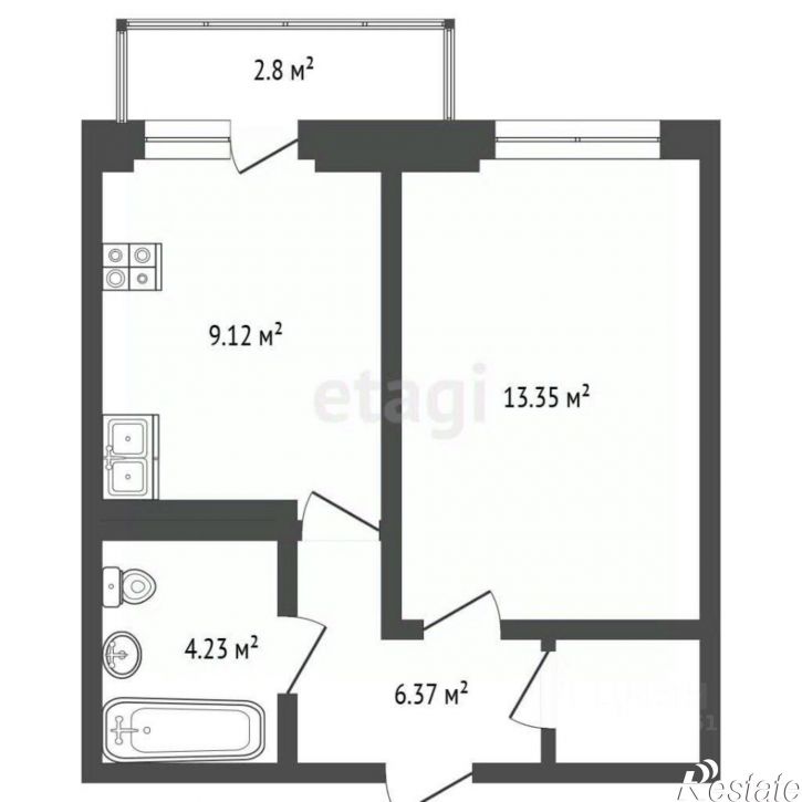 1-комн квартира улица Ивана Голубца, 147,  д. 147