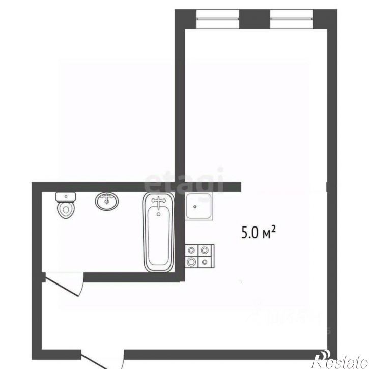 1-комн квартира Астраханская улица, 71А,  д. 71А