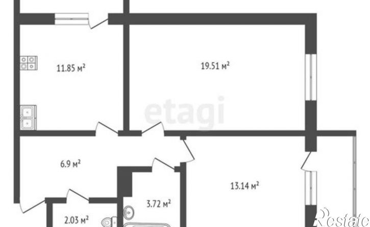 2-комн квартира улица Ленина, 229,  д. 229