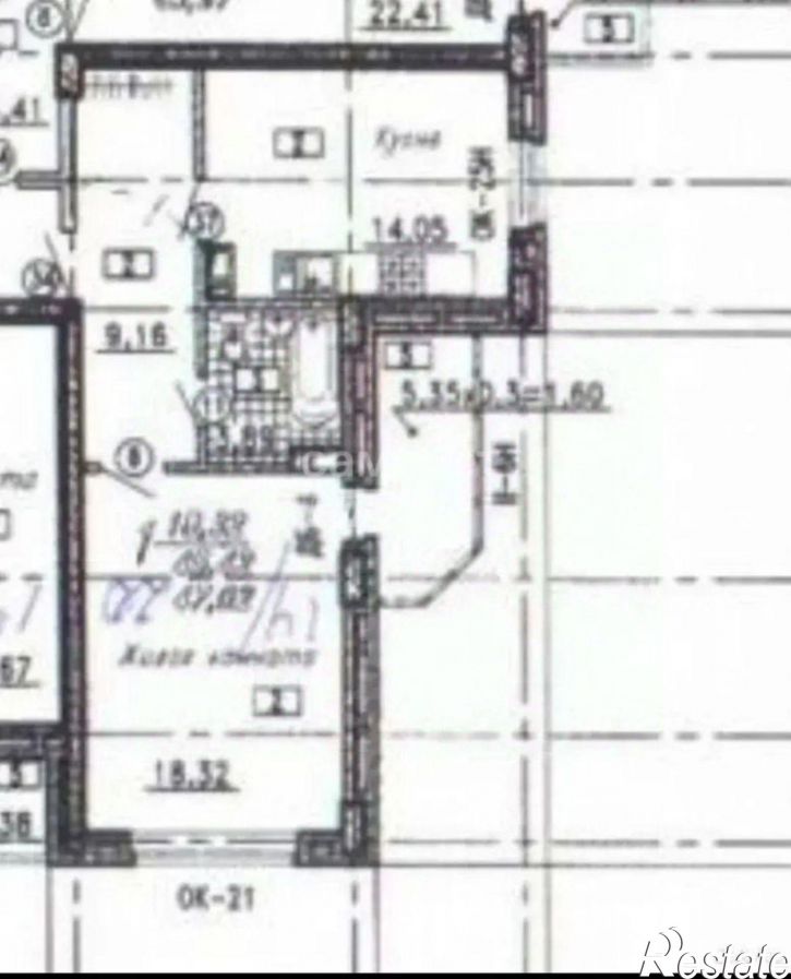 1-комн квартира ул Владимирская, 144,  д. 144