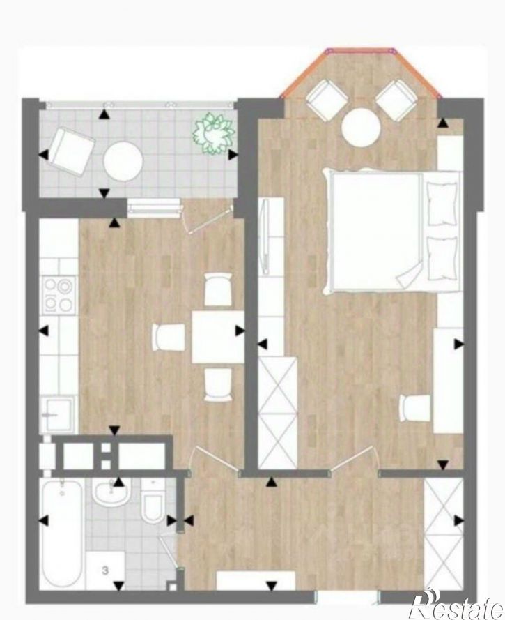 1-комн квартира Супсехское шоссе, 39 к14,  д. 39 к14