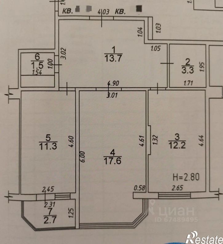 2-комн квартира Спасский переулок, 16,  д. 16