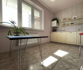 1-комн, 43кв м, этаж 9/19 улица Толстого, 130к3