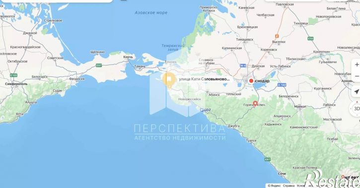 Земельный участок улица Кати Соловьяновой, 161