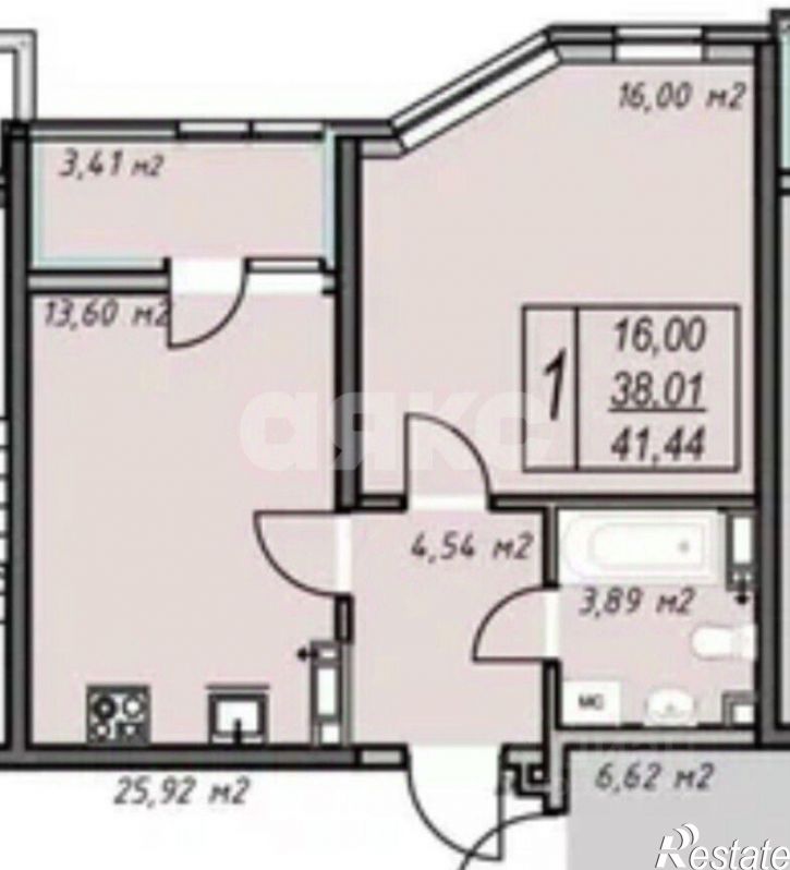 1-комн квартира Супсехское шоссе, 47 к1,  д. 47 к1