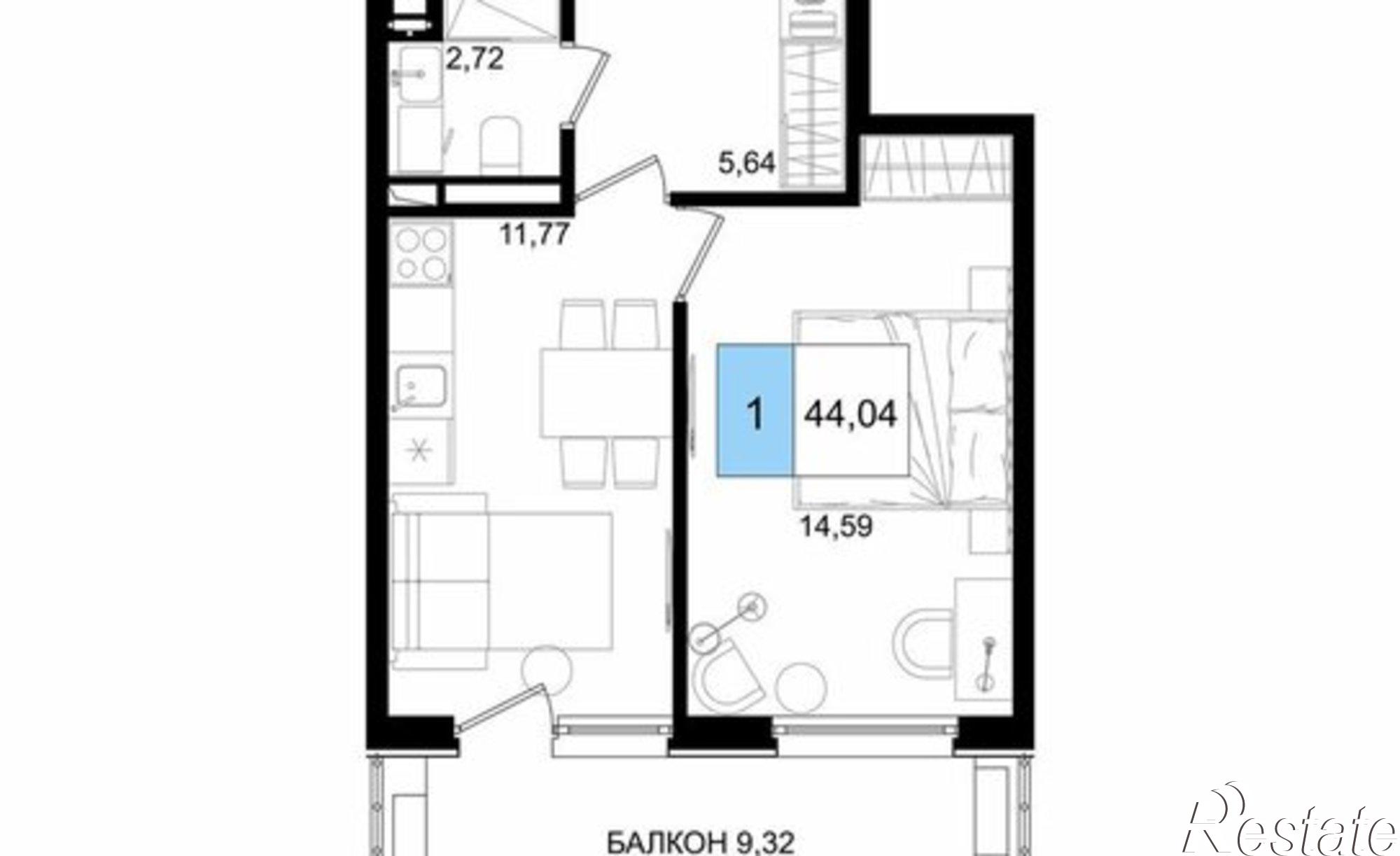Купить квартиру за 24 230 800 рублей