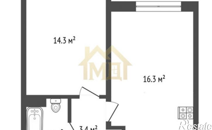 1-комн квартира Анапское шоссе, 32 5,  д. 32 5,  к. 5