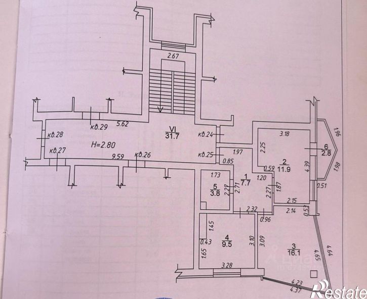 2-комн квартира ул Самбурова, 207,  д. 207