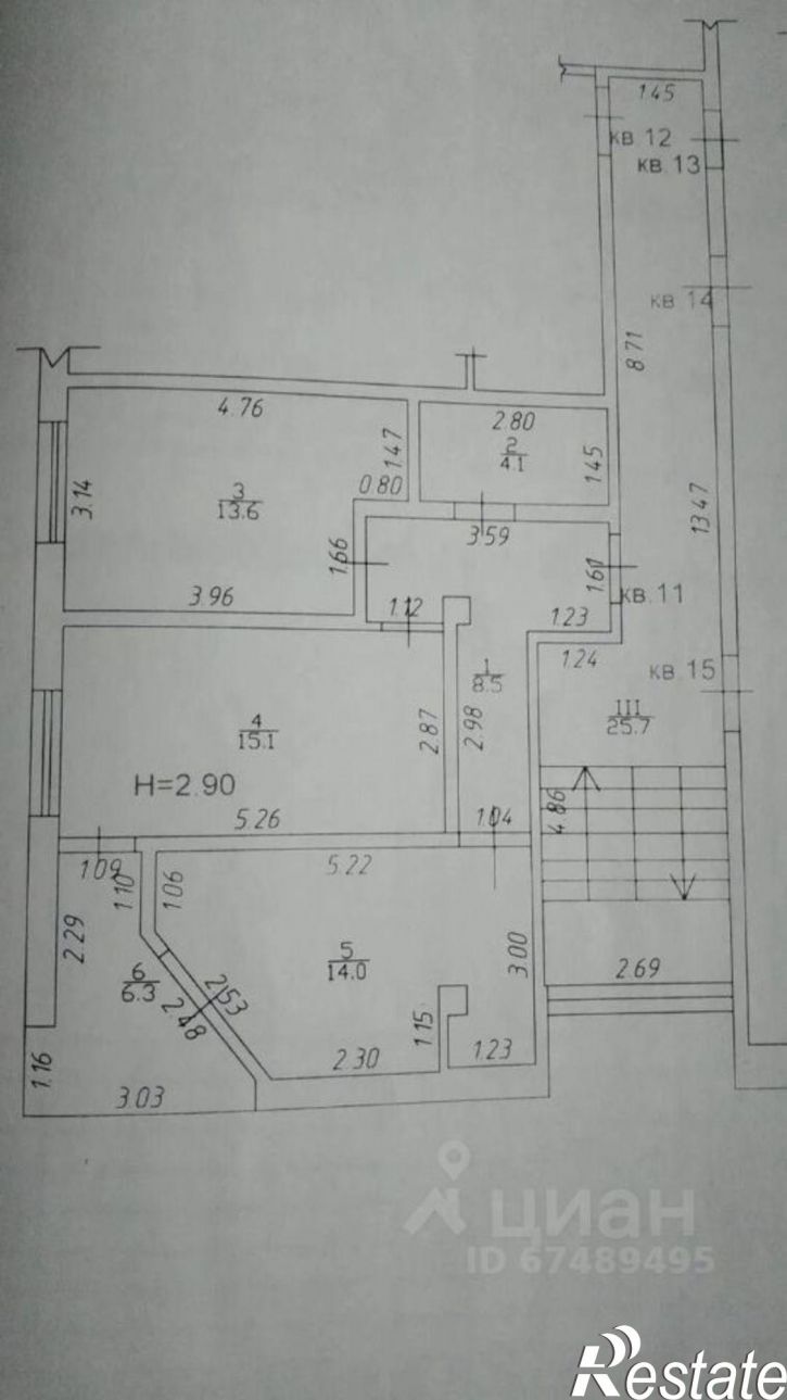 2-комн квартира ул Крымская, 51,  д. 51