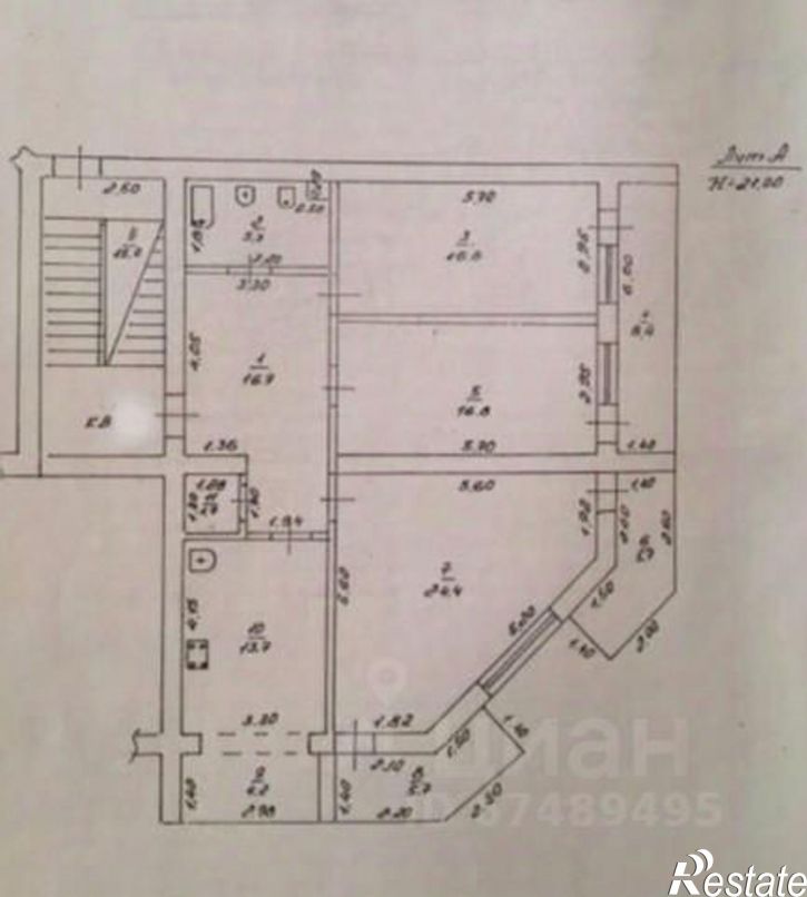 3-комн квартира ул Самбурова, 258,  д. 258