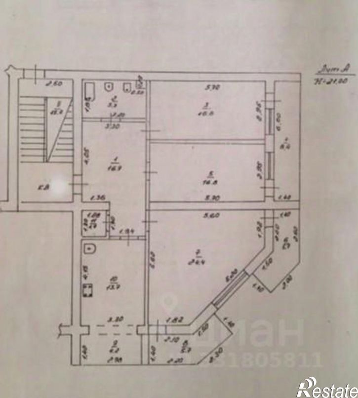 3-комн квартира ул Самбурова, 258,  д. 258