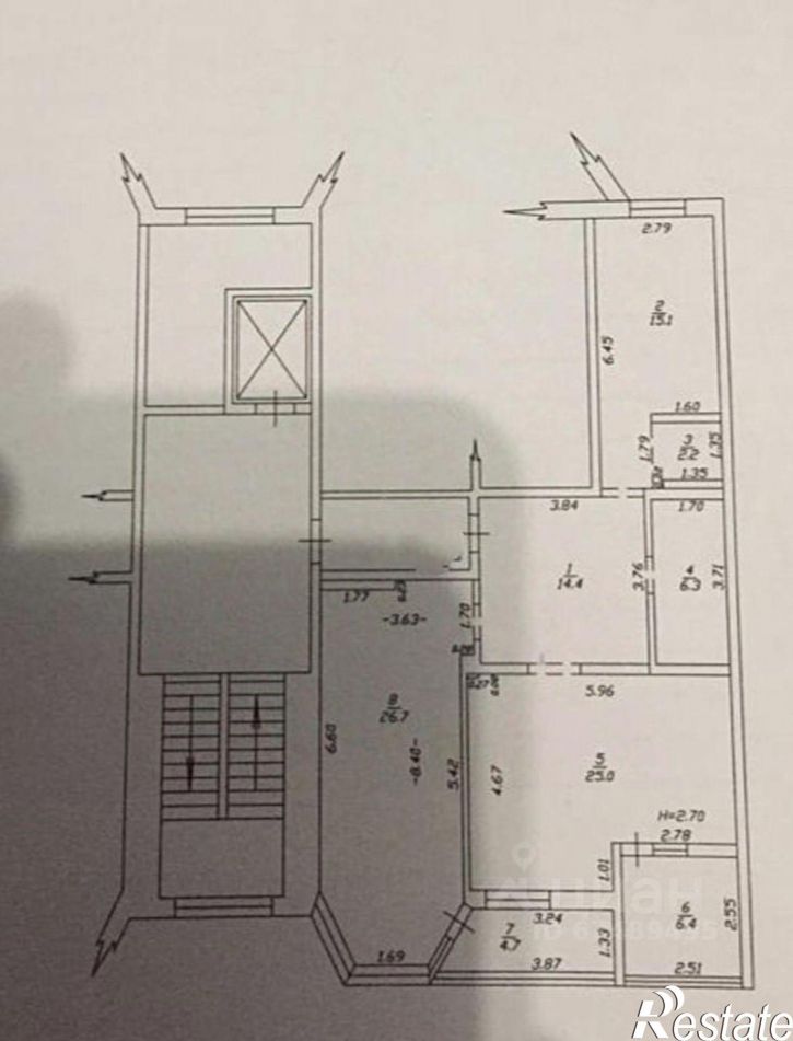 3-комн квартира ул Владимирская, 120,  д. 120