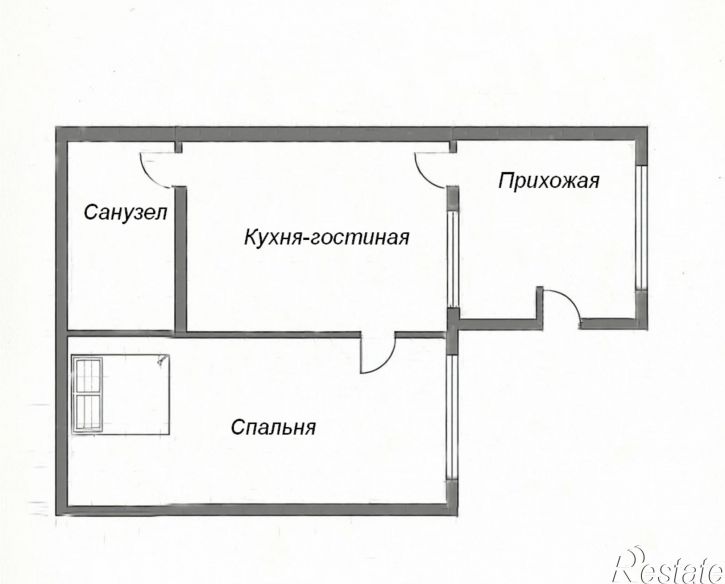 1-комн квартира Северная улица, 90к2