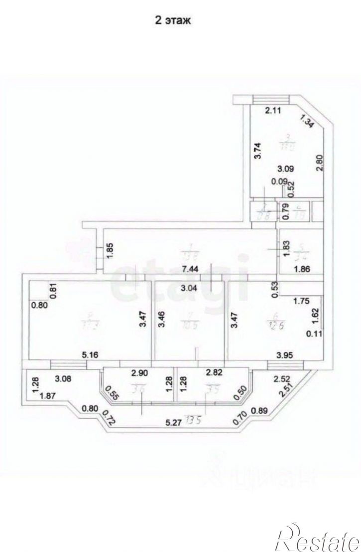 3-комн квартира Анапское шоссе, 30 2,  д. 30 2,  к. 2