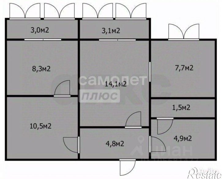 2-комн квартира Анапский район, Анапа г., 12-й мкр.