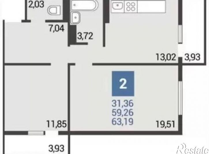 2-комн квартира ул Ленина, 231,  д. 231