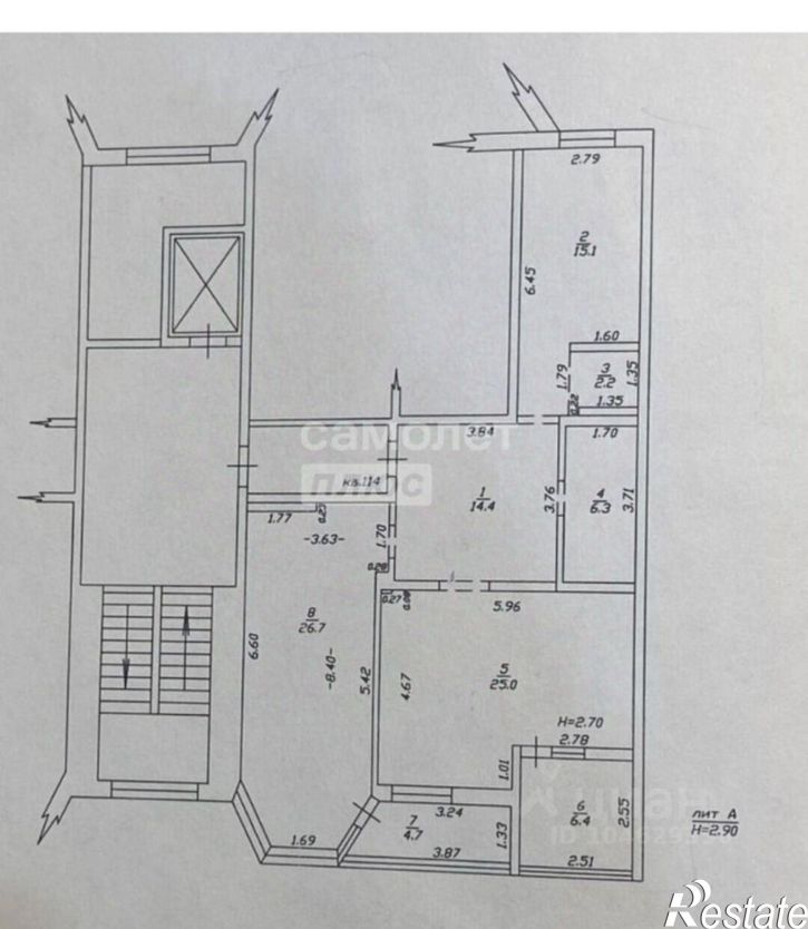 3-комн квартира ул Владимирская, 120,  д. 120