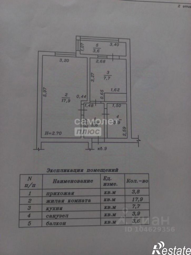 1-комн квартира ул Парковая, 64 5,  д. 64 5,  к. 5