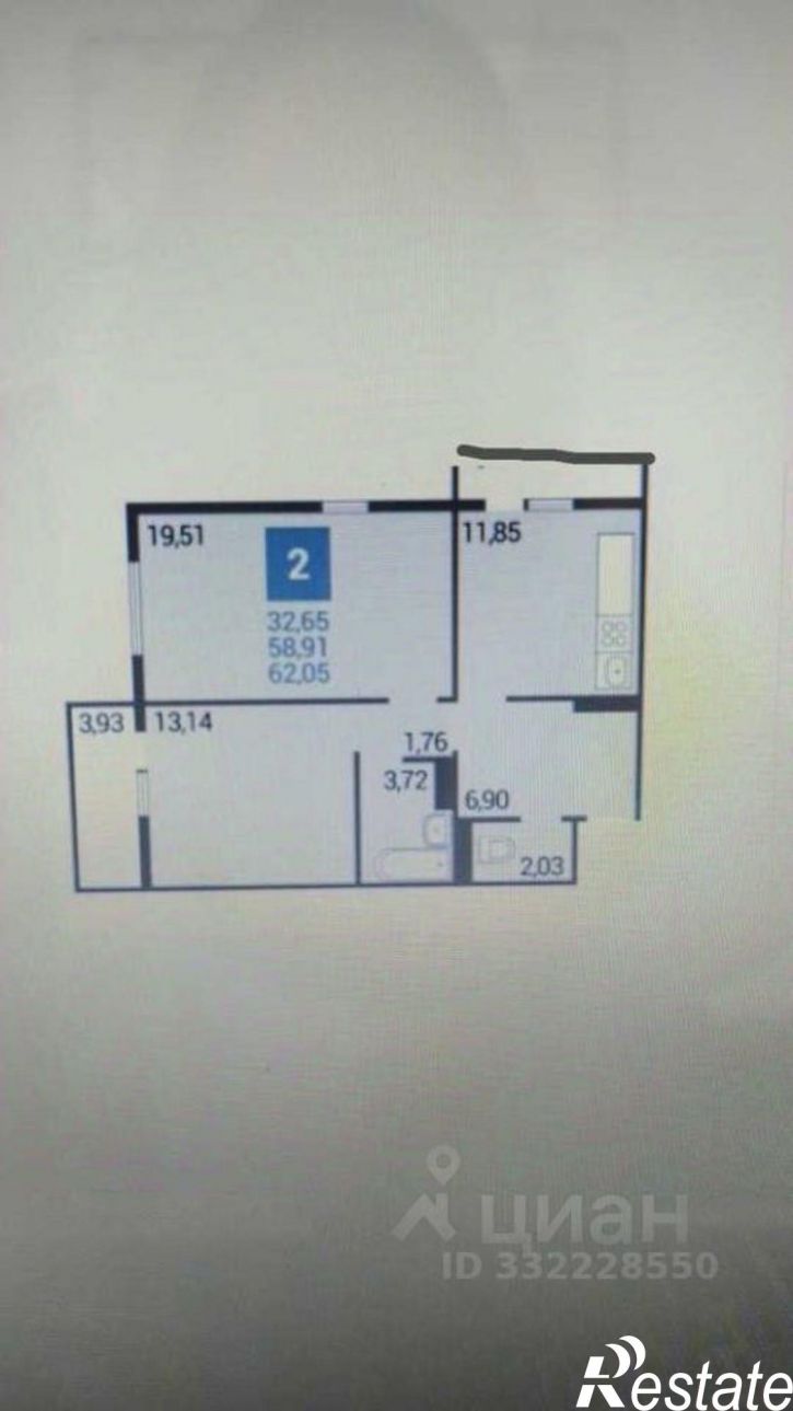 2-комн квартира ул Ленина, 231,  д. 231