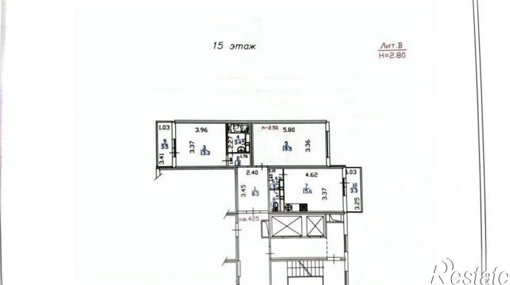 2-комн квартира ул Адмирала Пустошкина, 22 7,  д. 22 7,  к. 7