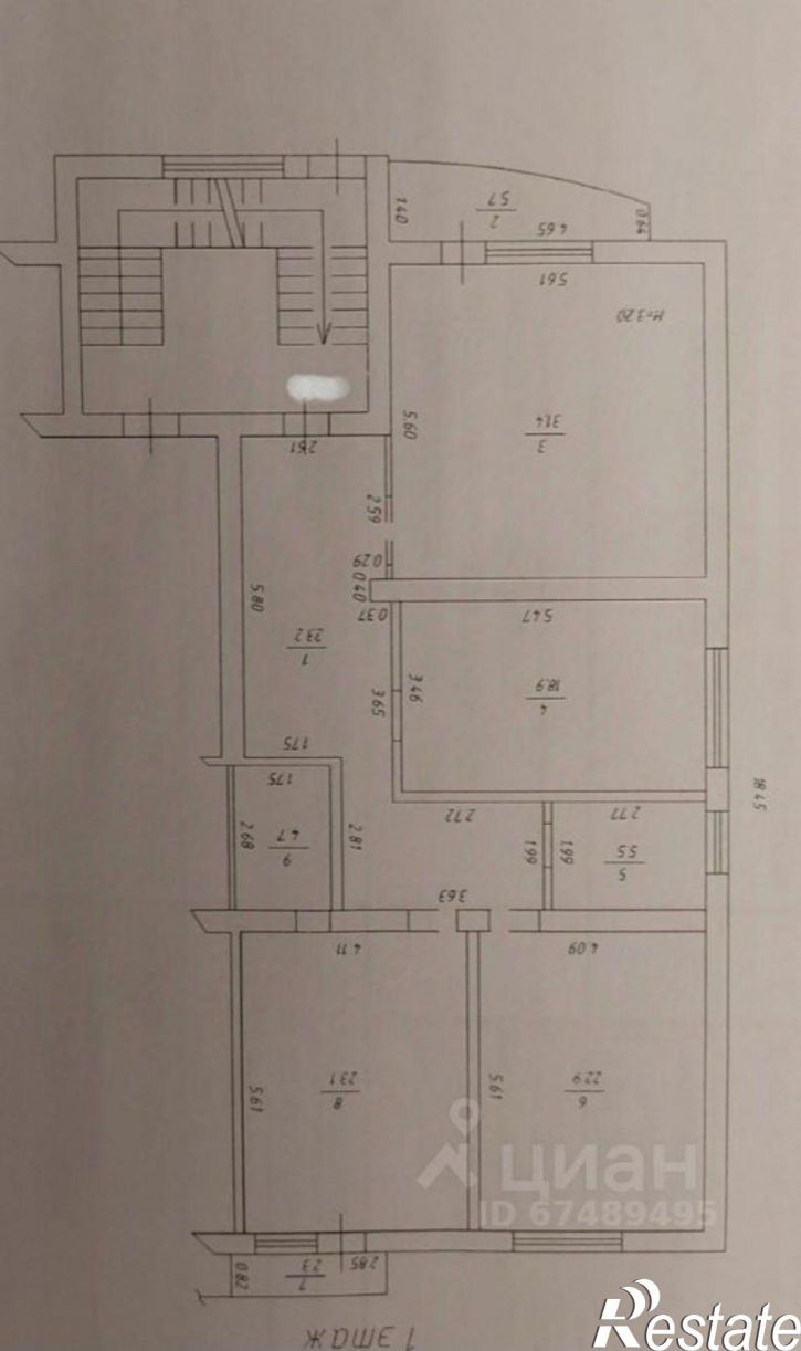 3-комн квартира Покровский пер, 12,  д. 12